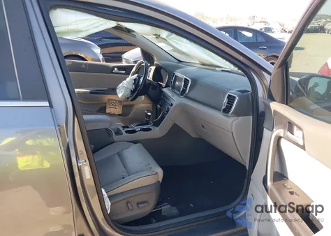 2017 Kia Sportage Ex from USA, damaged, VIN KNDPN3AC2H7232659